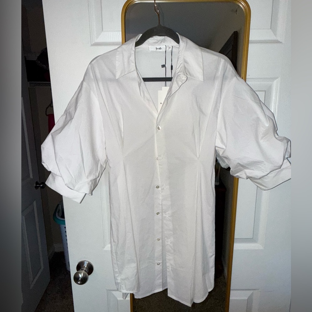 FARFETCH Ladies Tunic with Puffed Sleeves
